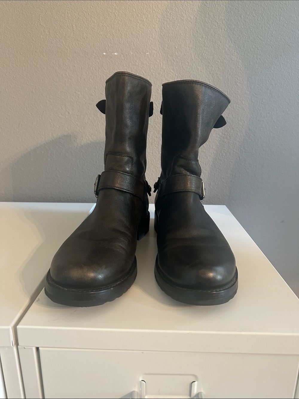 Vintage Frye boots, boots, black, women’s 9.5B